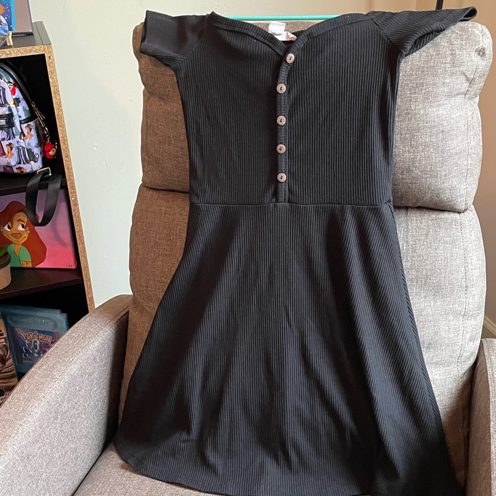 Urban Heritage Black Mini Dress